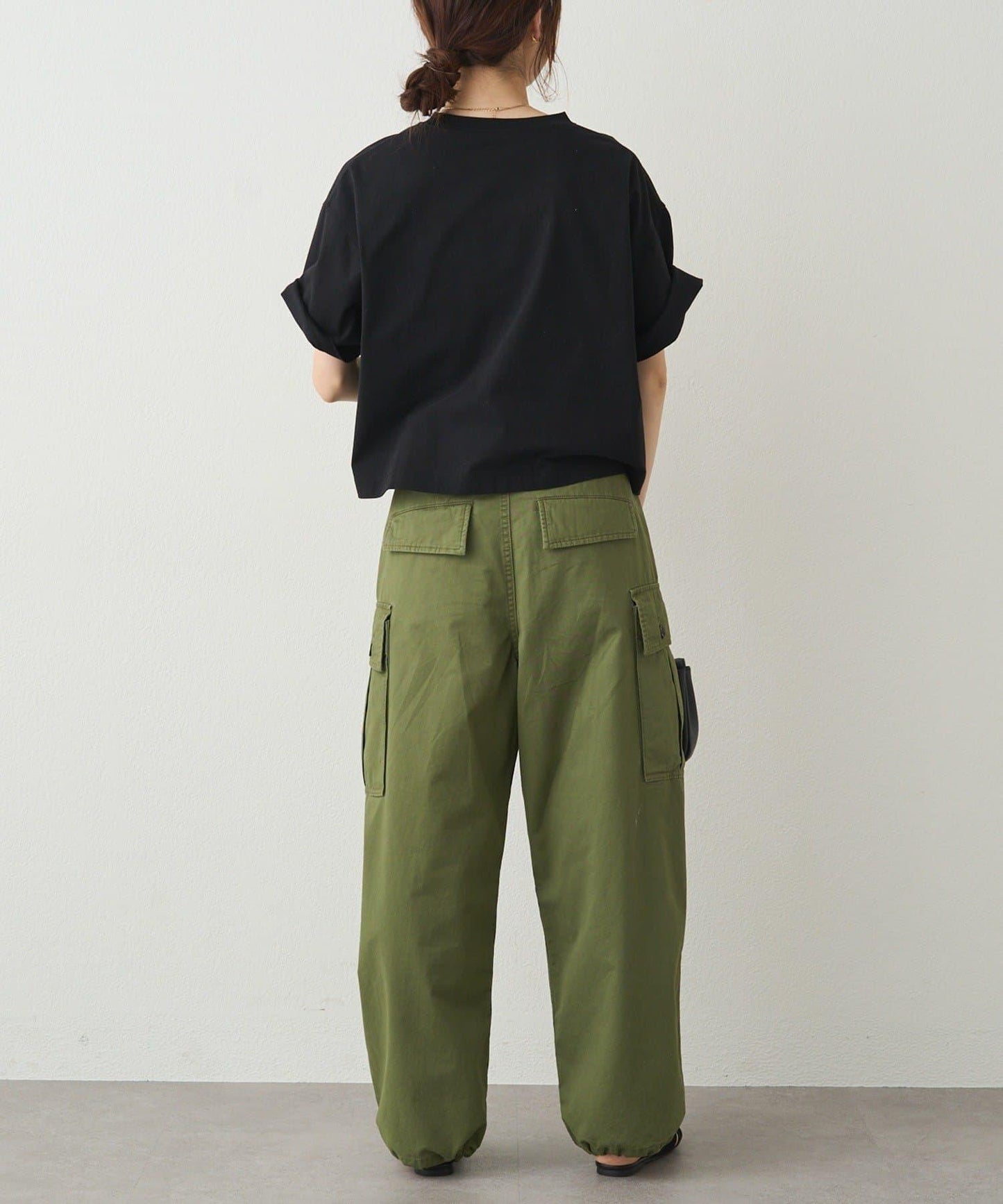 氣球廓形 工裝褲