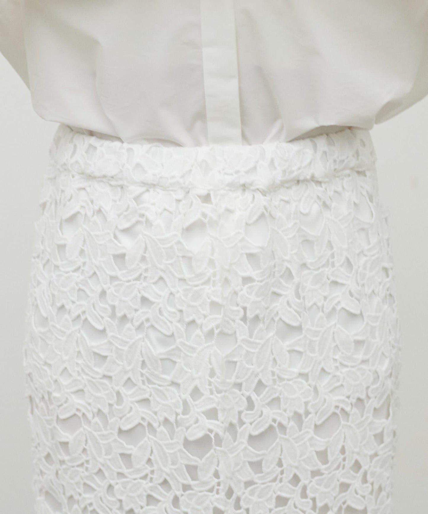 刺繡蕾絲 半身裙