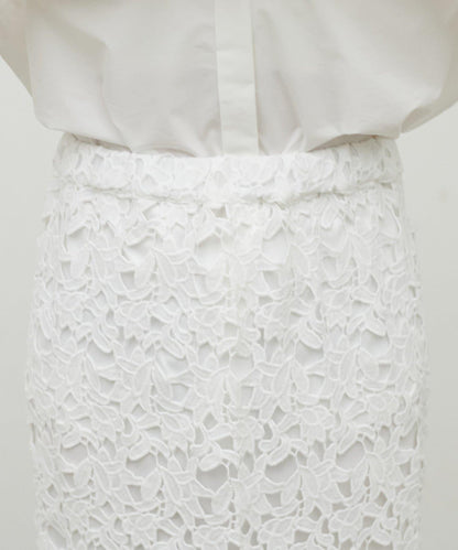 刺繡蕾絲 半身裙
