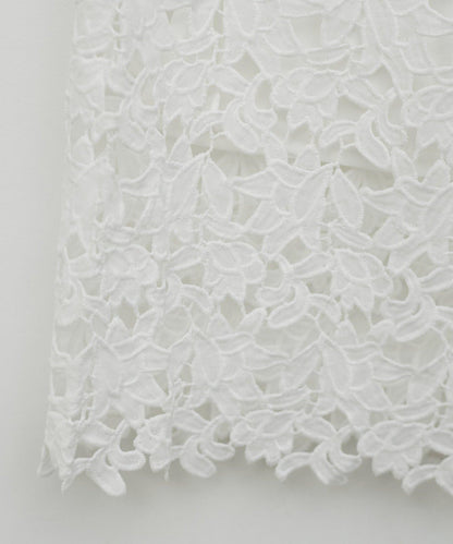 刺繡蕾絲 半身裙