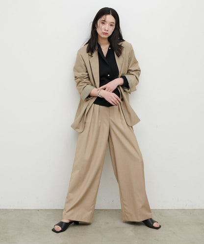 簡約風短款珍珠釦針織開衫