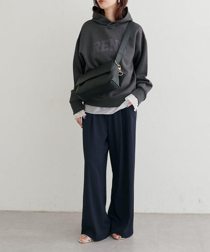 連帽 logo印花 空氣層 套頭上衣