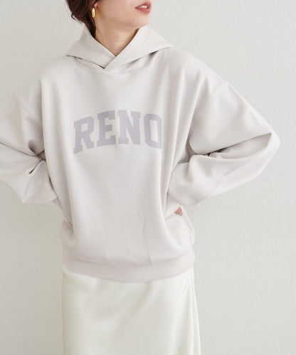 連帽 logo印花 空氣層 套頭上衣