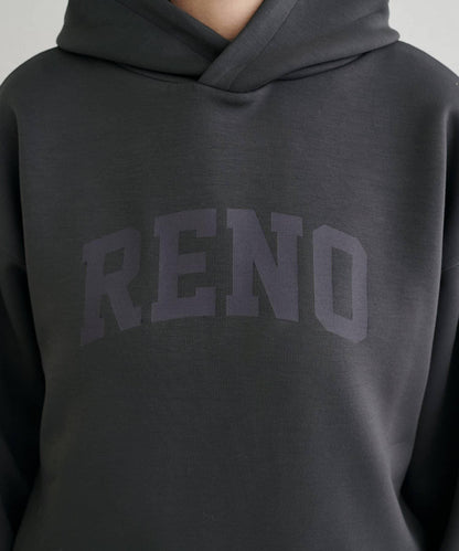 連帽 logo印花 空氣層 套頭上衣