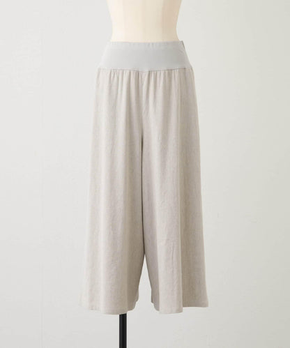 亞麻 裙褲