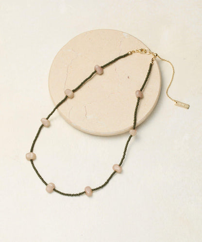 細膩色調串珠項鍊