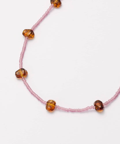 細膩色調串珠項鍊