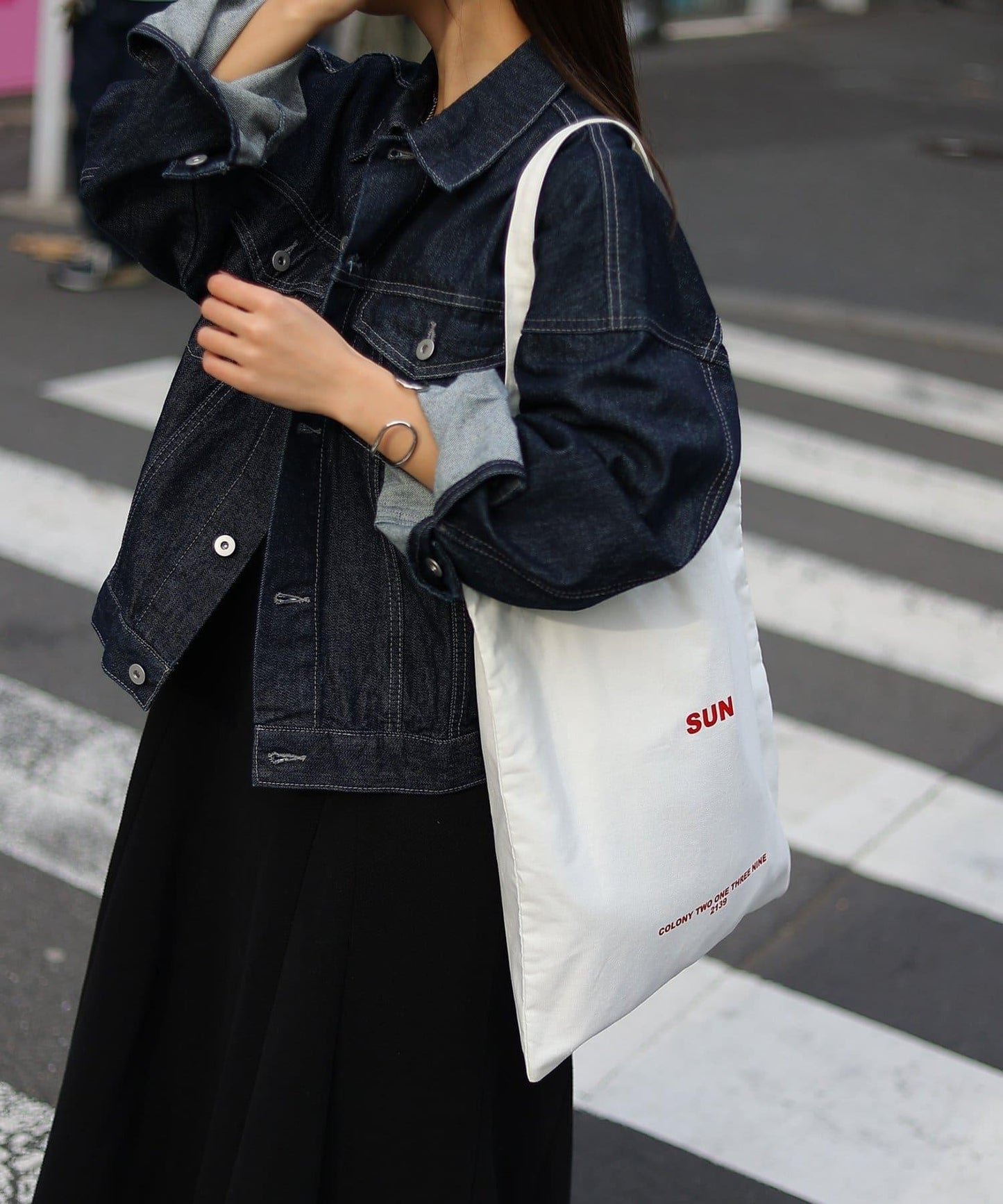 7デイズ 帆布托特包