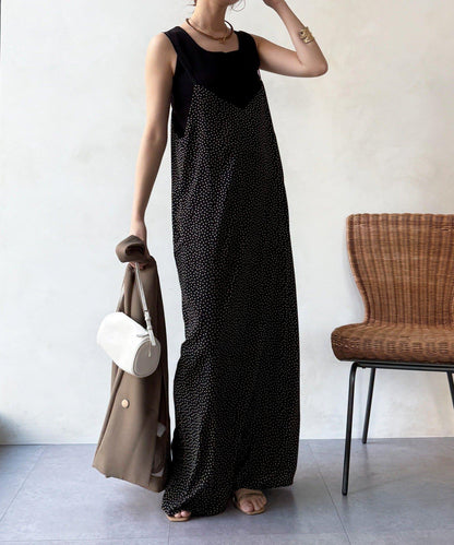 裹身設計 吊帶連體褲（ 可成套）