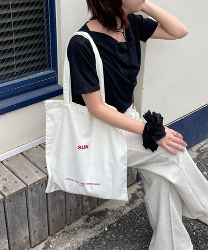 7デイズ 帆布托特包