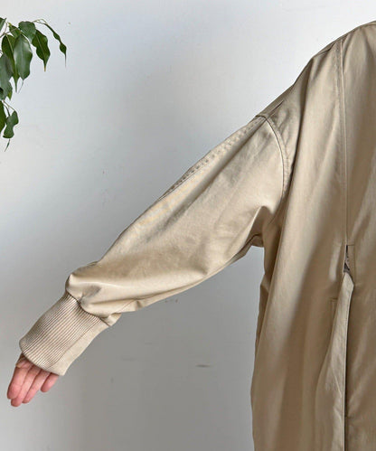 圓形羅紋設計大衣