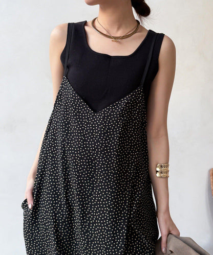 裹身設計 吊帶連體褲（ 可成套）