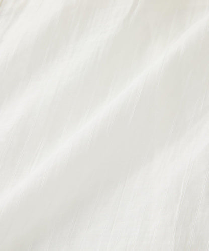 條紋輕透短款襯衫