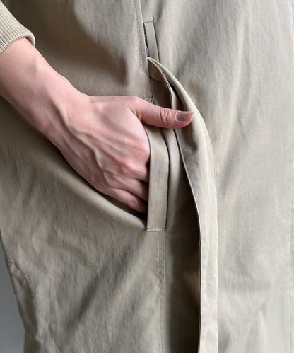 圓形羅紋設計大衣