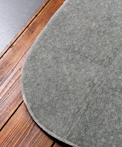 fluffy 橢圓地墊 50×80cm