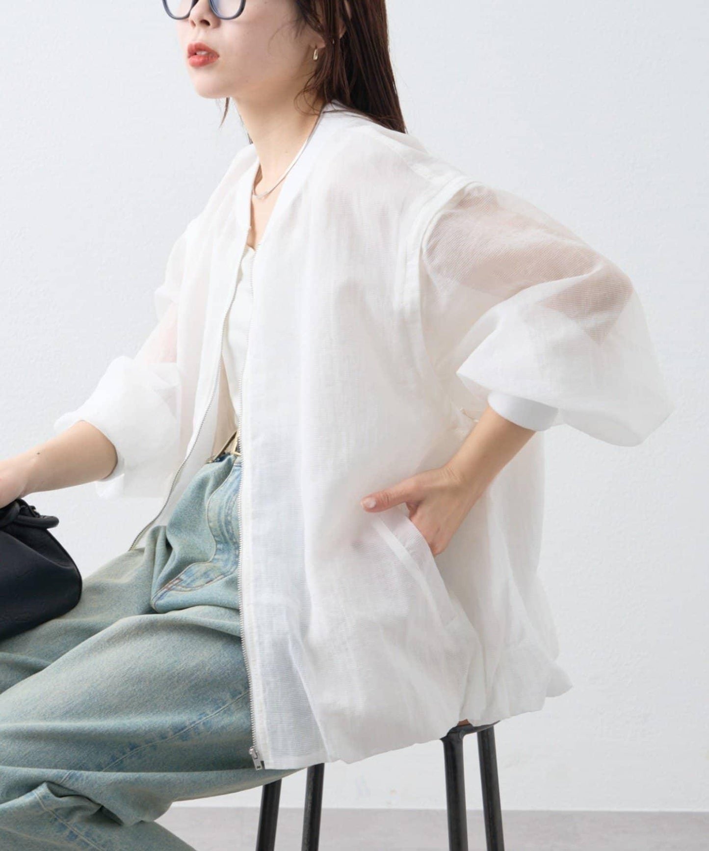 防撕裂 氣球下襬 2WAY MA-1 飛行夾克