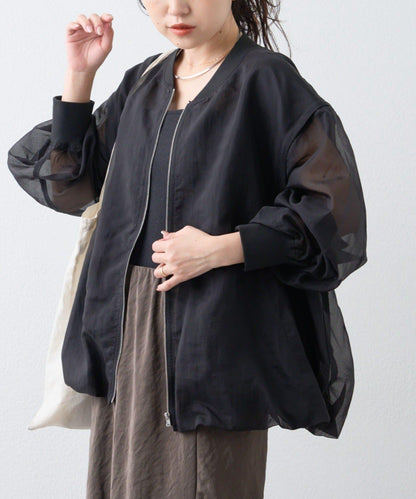 防撕裂 氣球下襬 2WAY MA-1 飛行夾克