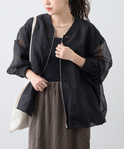 防撕裂 氣球下襬 2WAY MA-1 飛行夾克