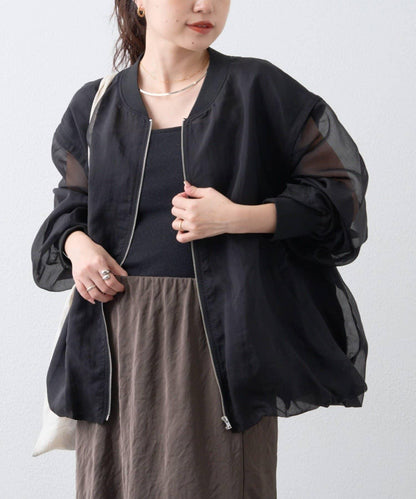 防撕裂 氣球下襬 2WAY MA-1 飛行夾克