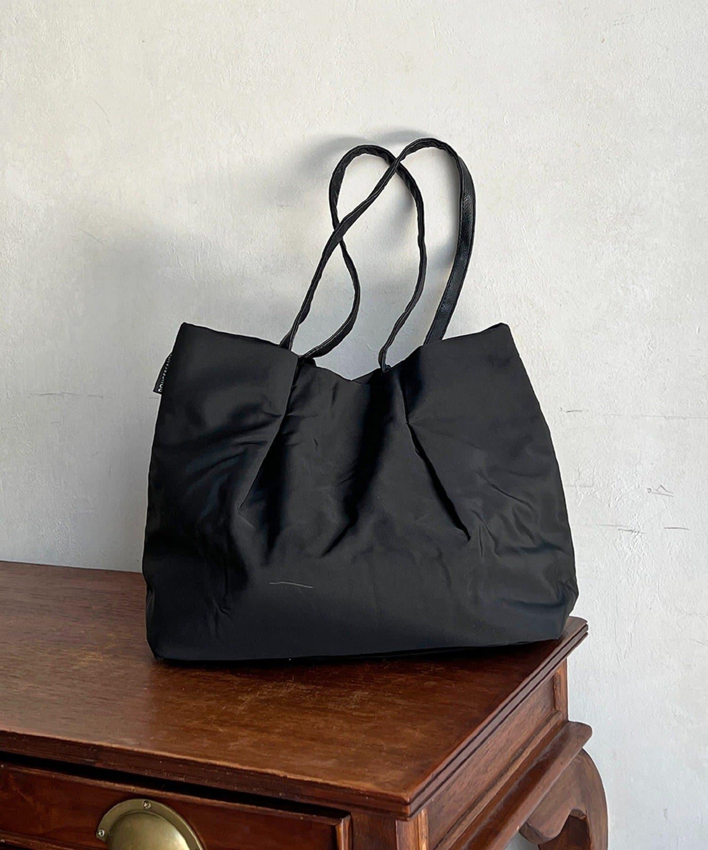 橫向長款 尼龍 托特包