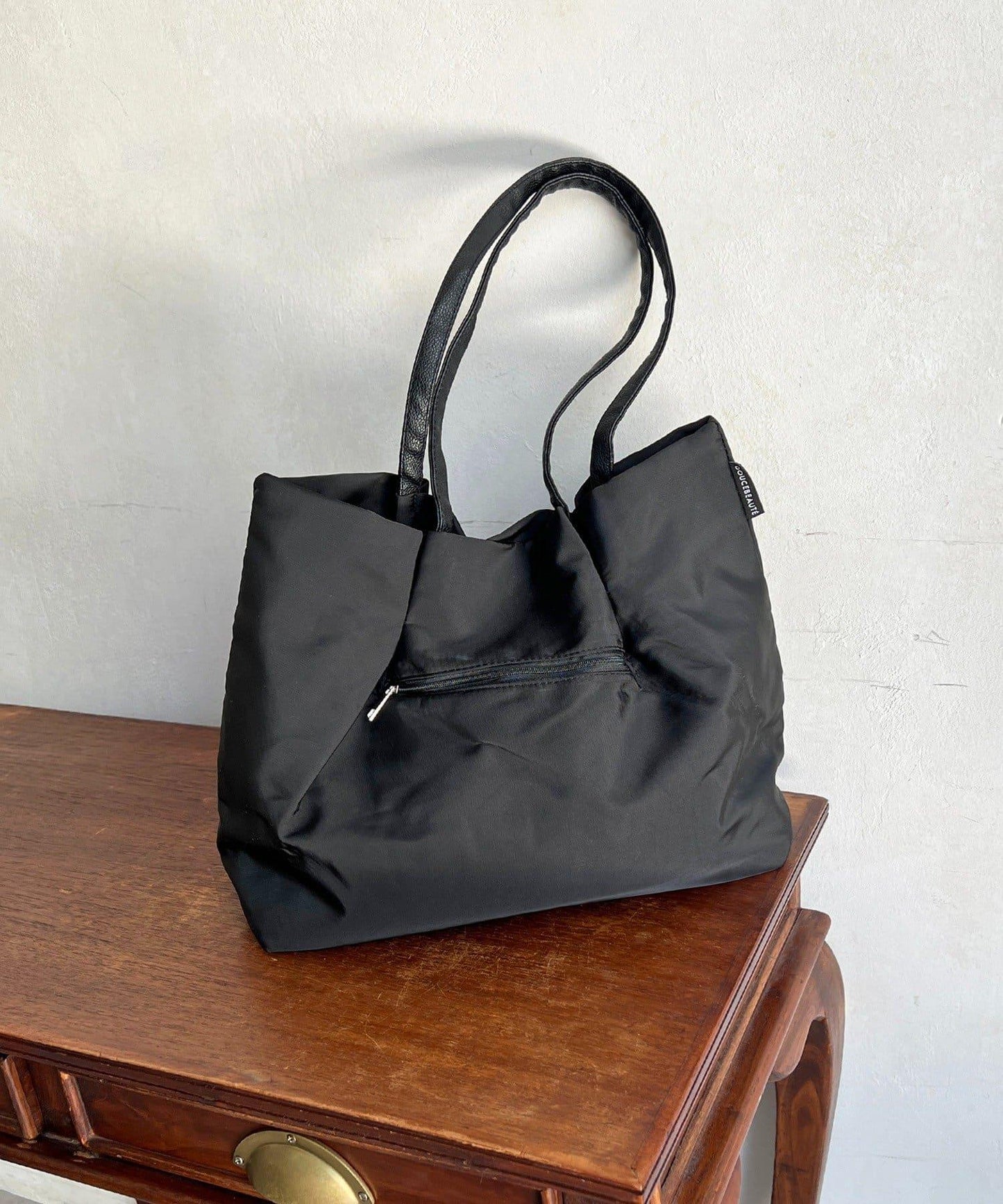 橫向長款 尼龍 托特包