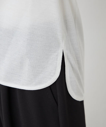 透肌梨地紋理 多款Logo 長袖T恤