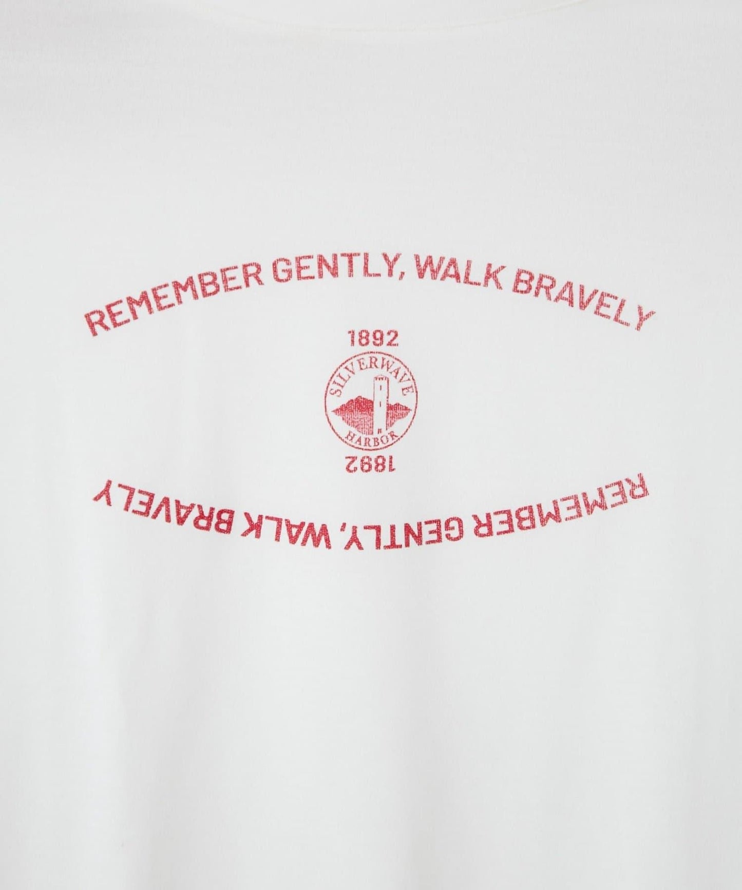 透肌梨地紋理 多款Logo 長袖T恤