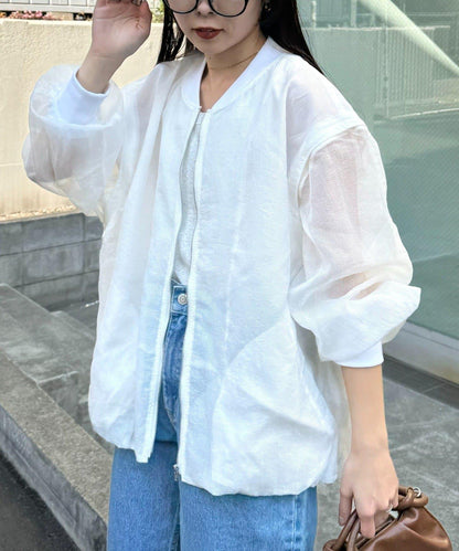 防撕裂 氣球下襬 2WAY MA-1 飛行夾克