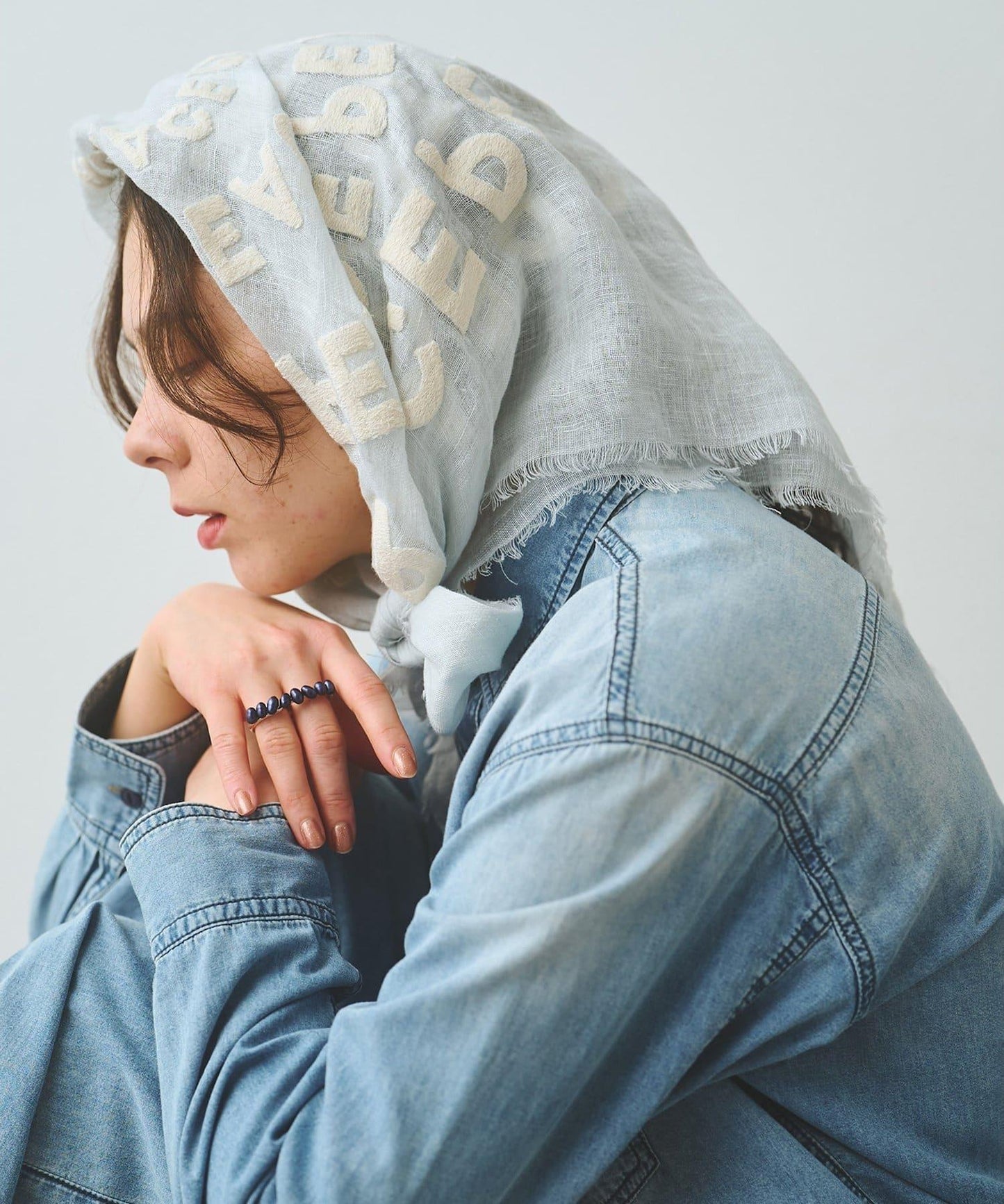 CITRUS 刺繡披肩（聯名款）