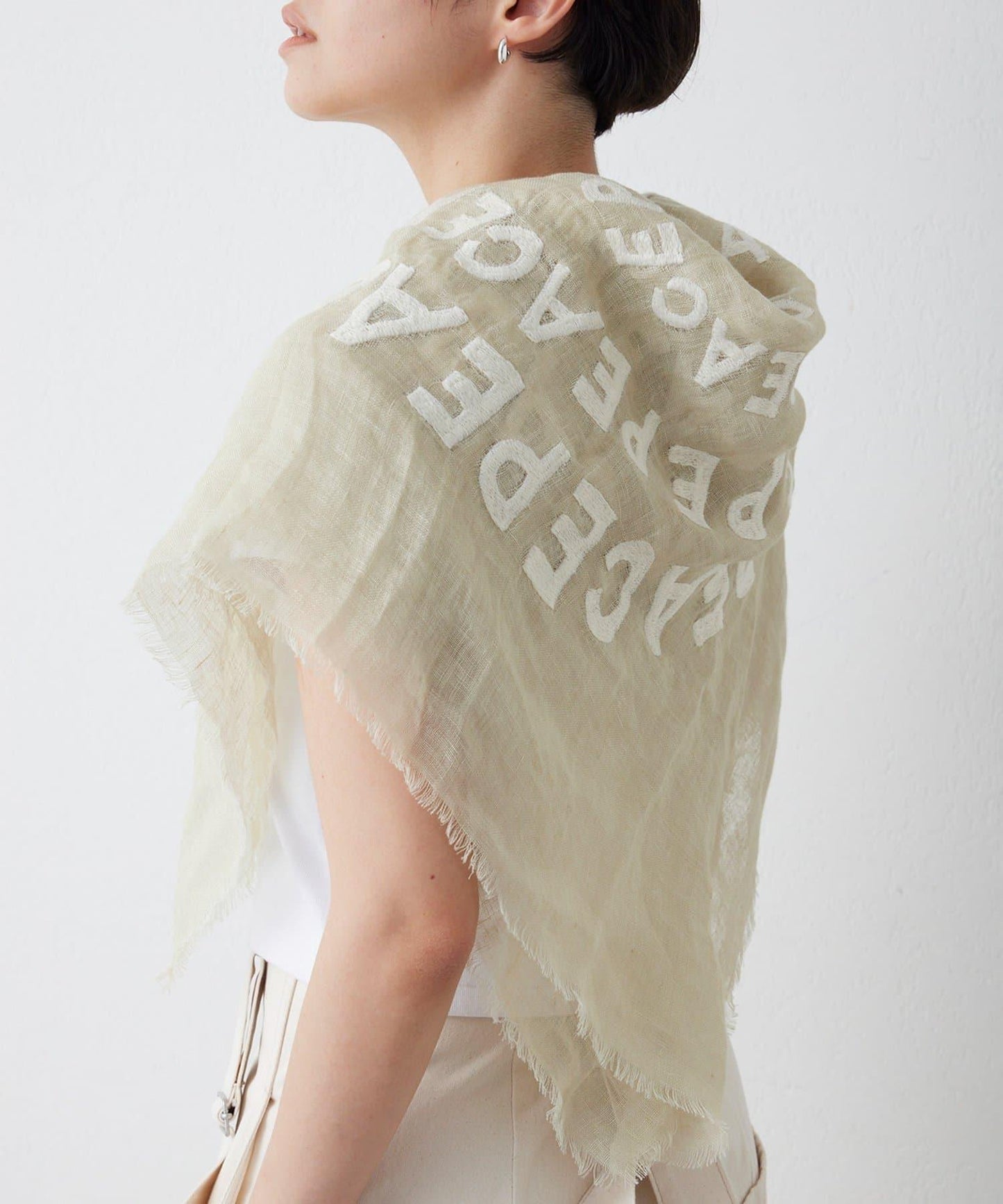 CITRUS 刺繡披肩（聯名款）