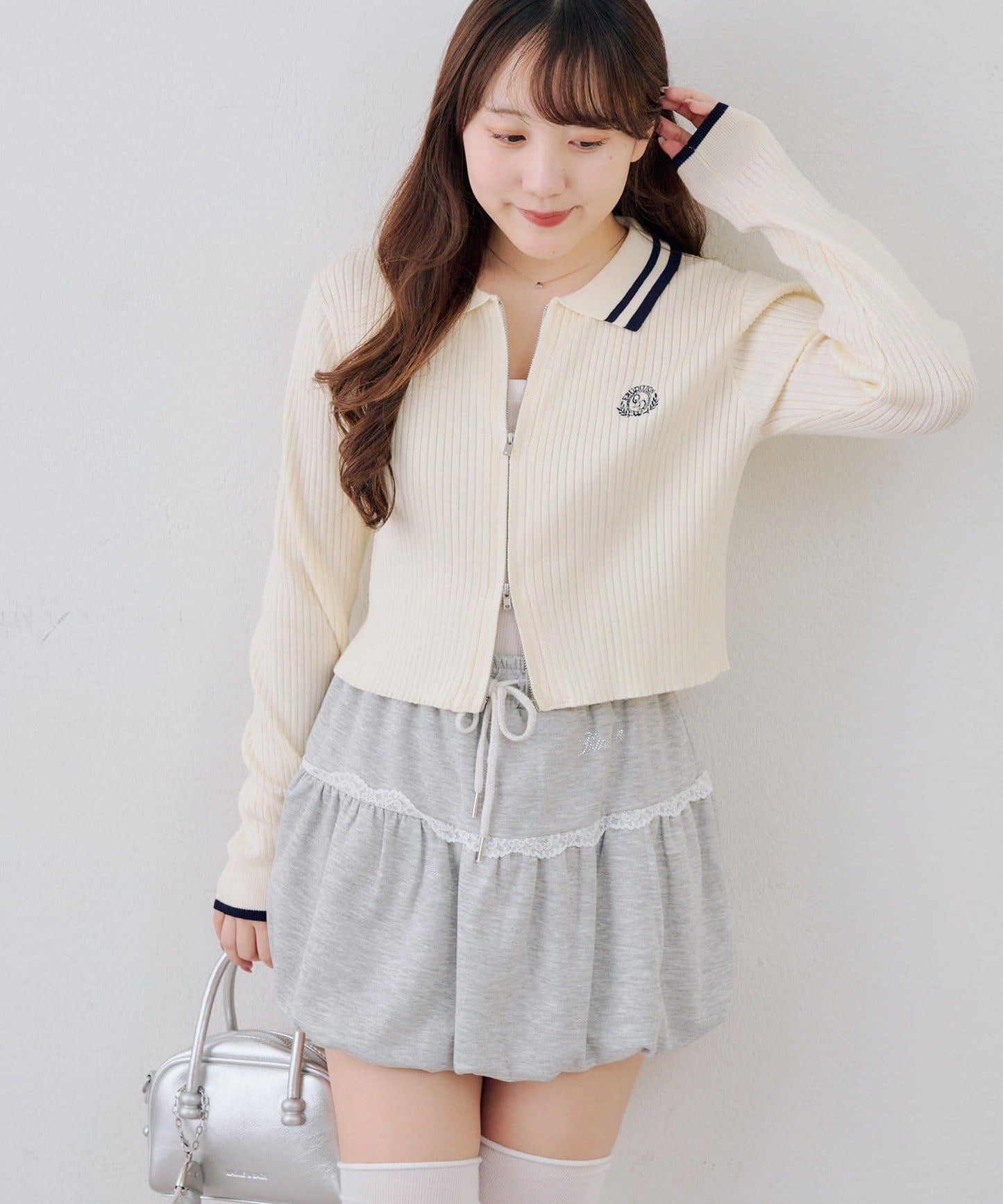 Another Branch 雙拉鍊 針織開衫