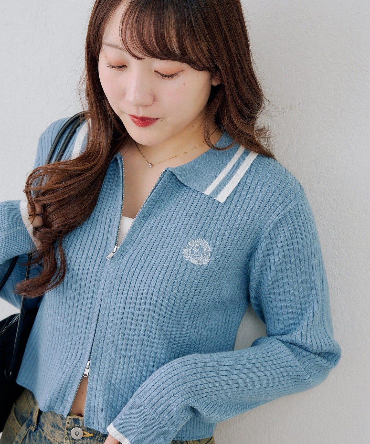 Another Branch 雙拉鍊 針織開衫