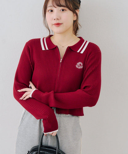 Another Branch 雙拉鍊 針織開衫