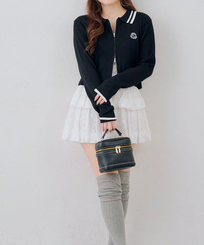 Another Branch 雙拉鍊 針織開衫