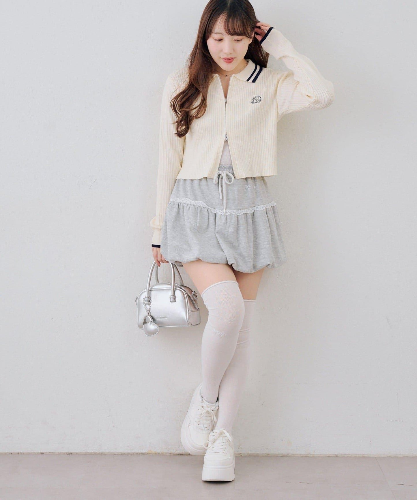 Another Branch 雙拉鍊 針織開衫