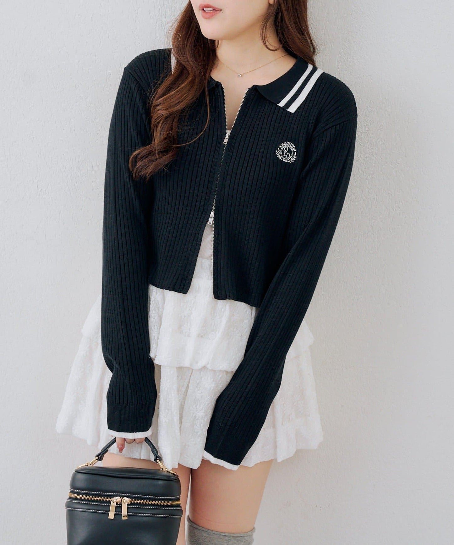 Another Branch 雙拉鍊 針織開衫