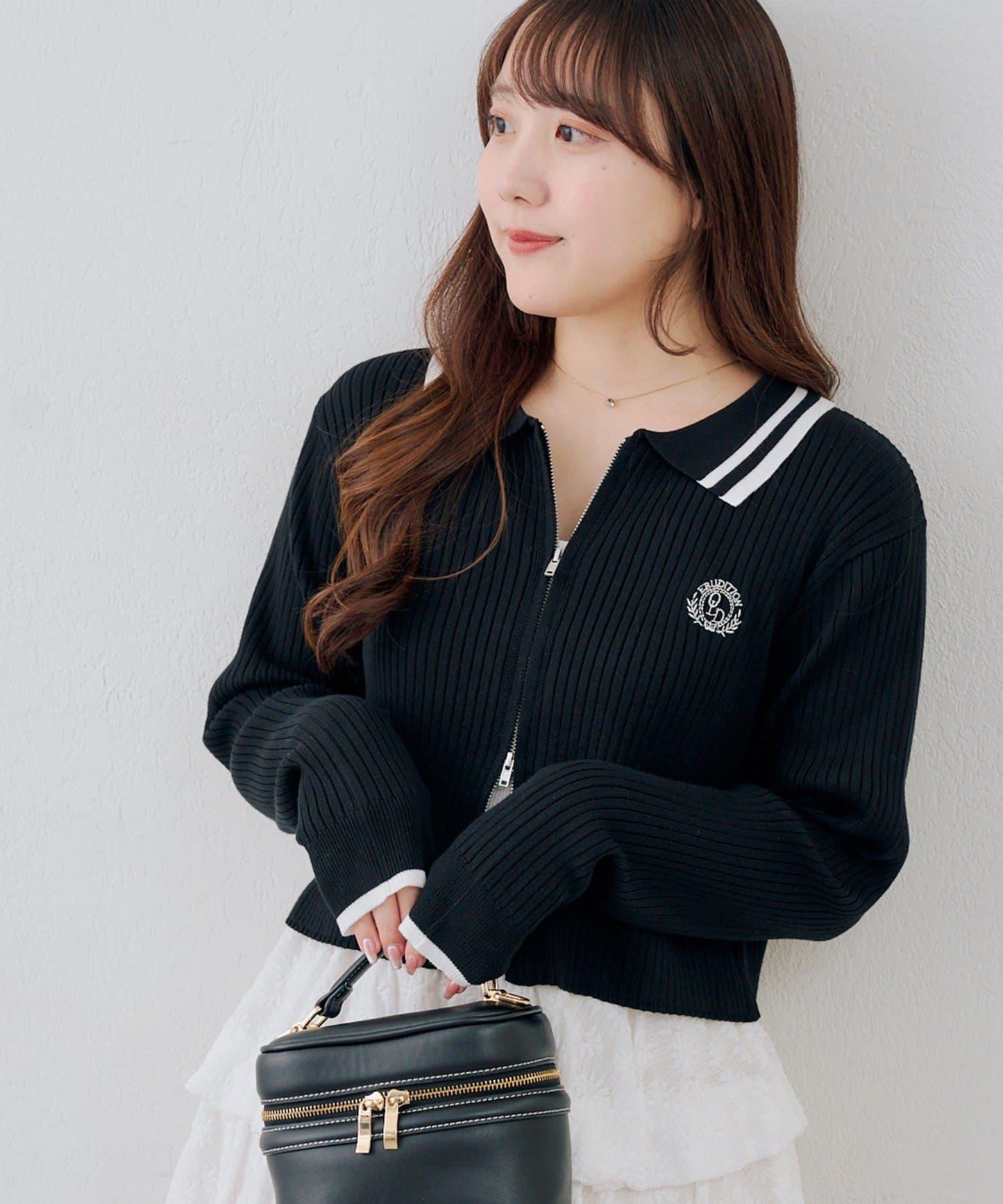 Another Branch 雙拉鍊 針織開衫