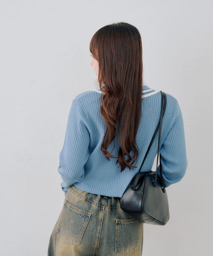 Another Branch 雙拉鍊 針織開衫