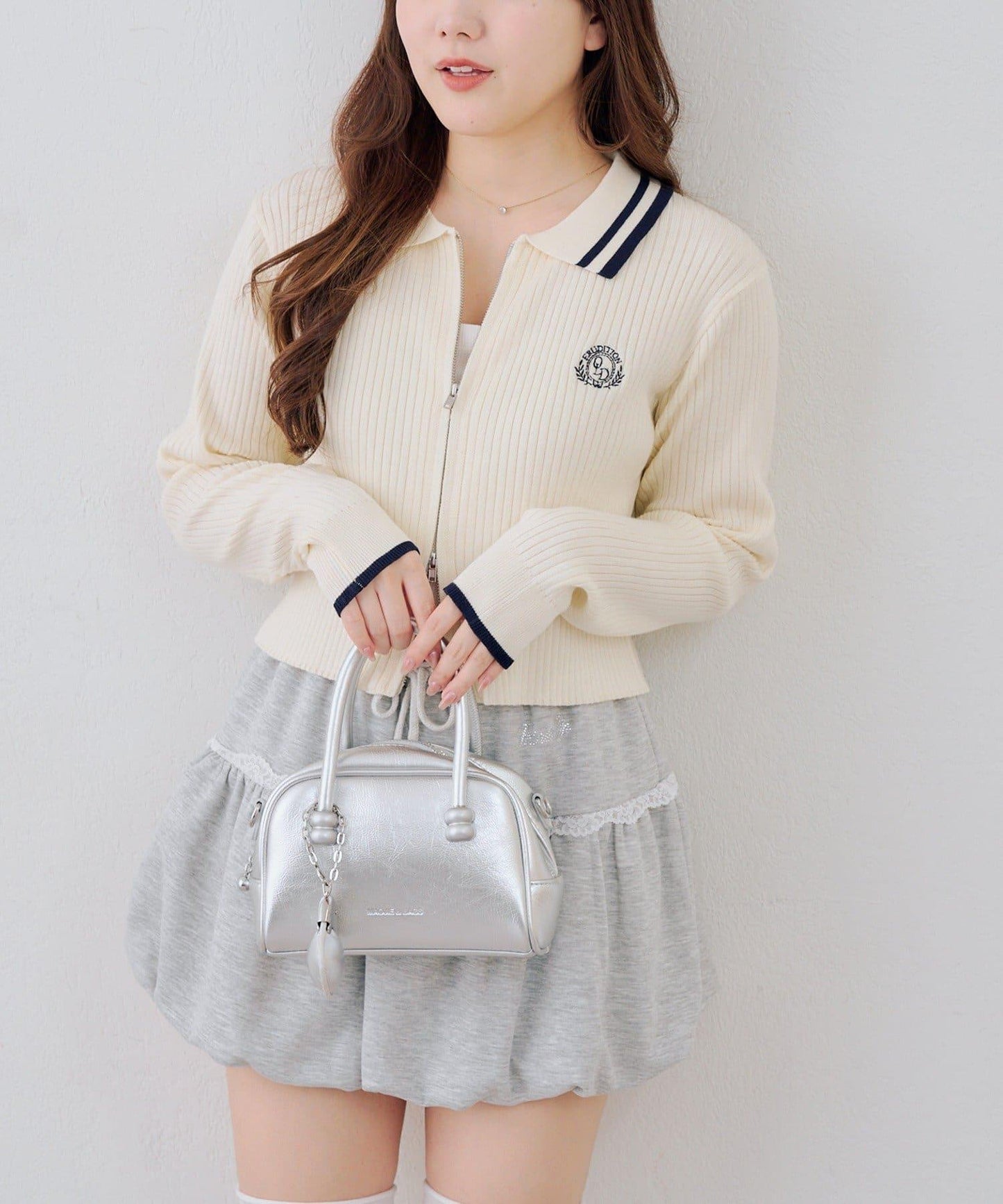 Another Branch 雙拉鍊 針織開衫