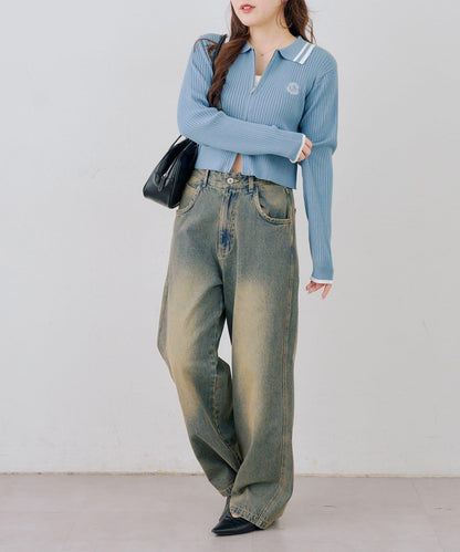 Another Branch 雙拉鍊 針織開衫