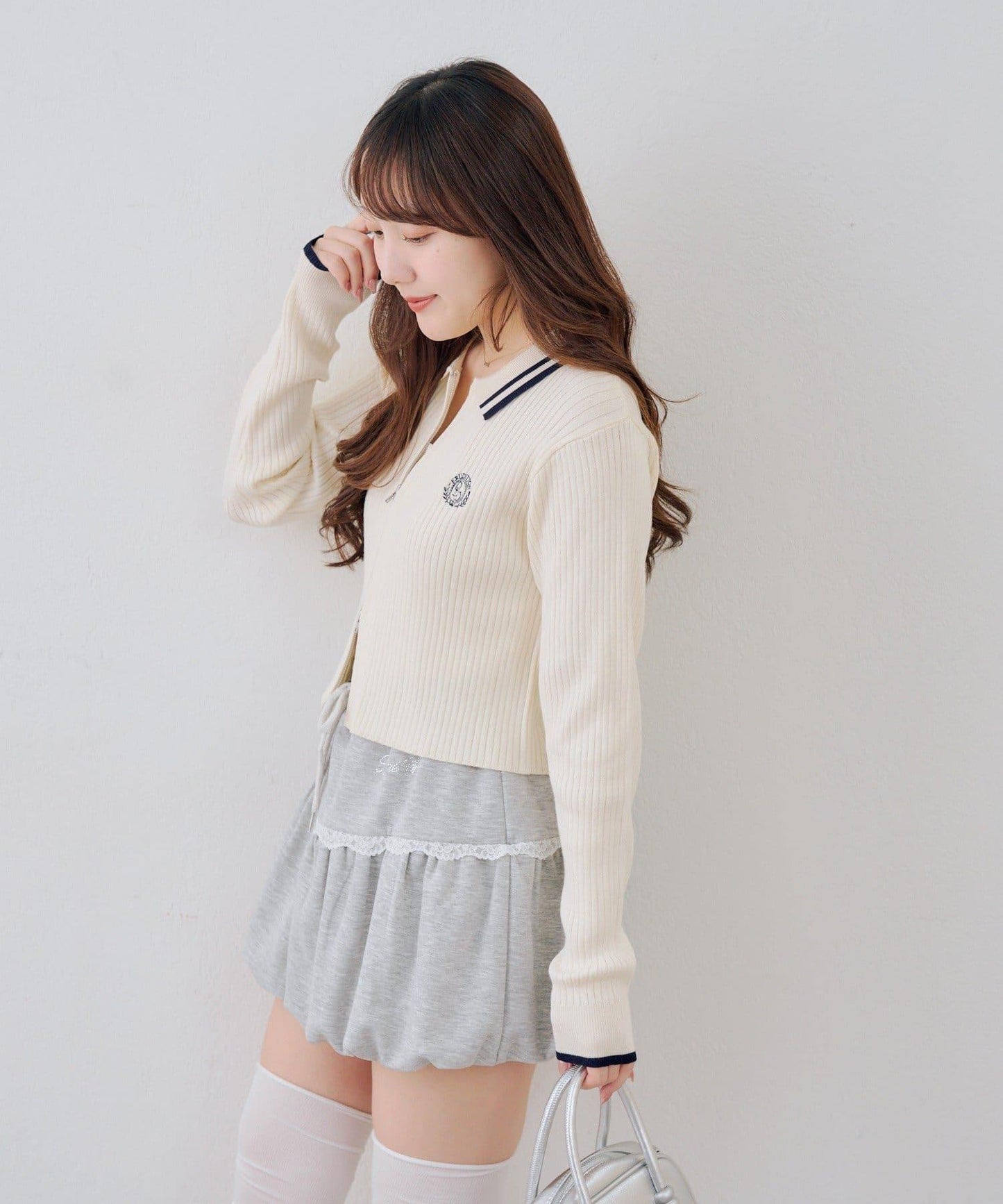 Another Branch 雙拉鍊 針織開衫