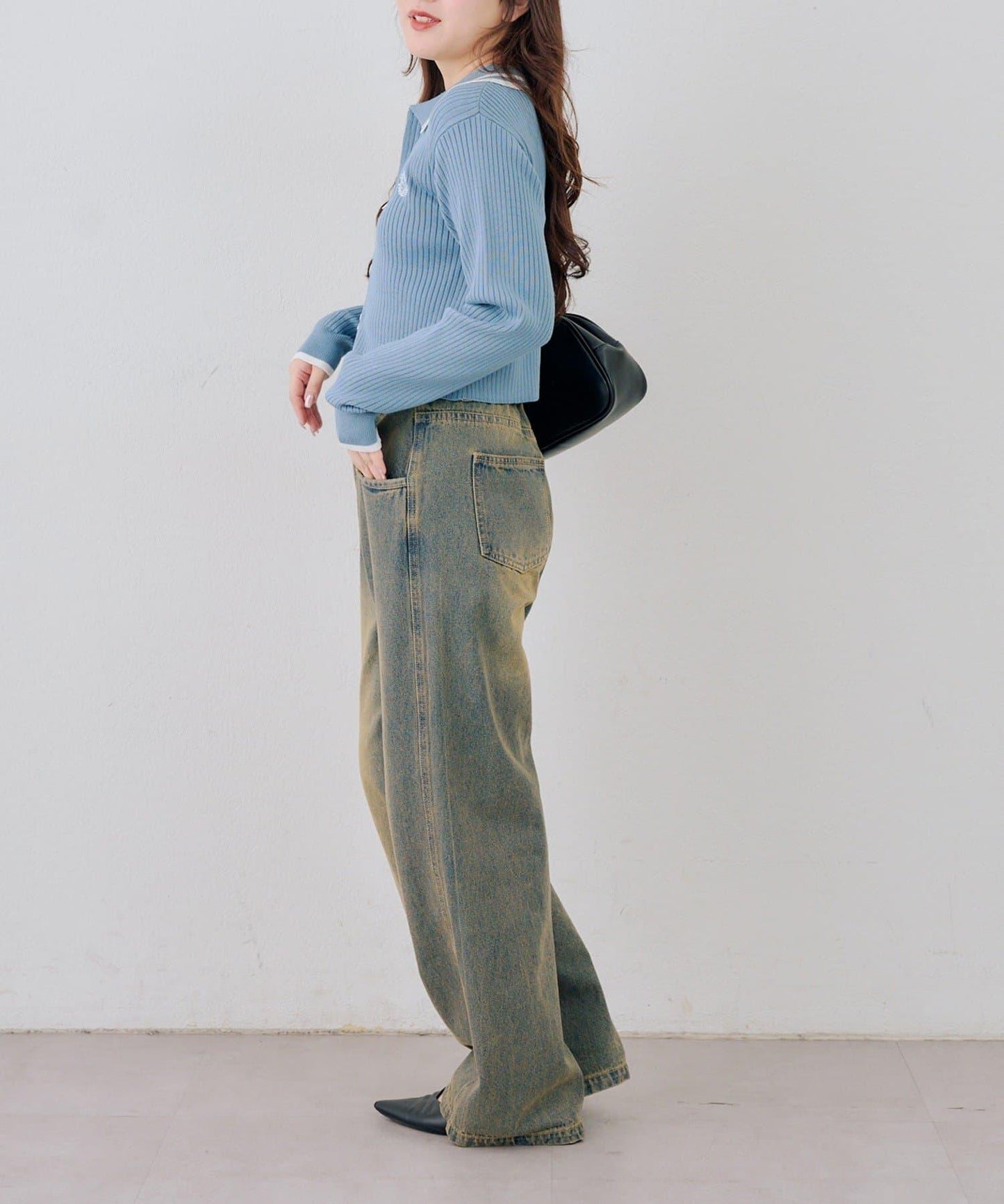 Another Branch 雙拉鍊 針織開衫