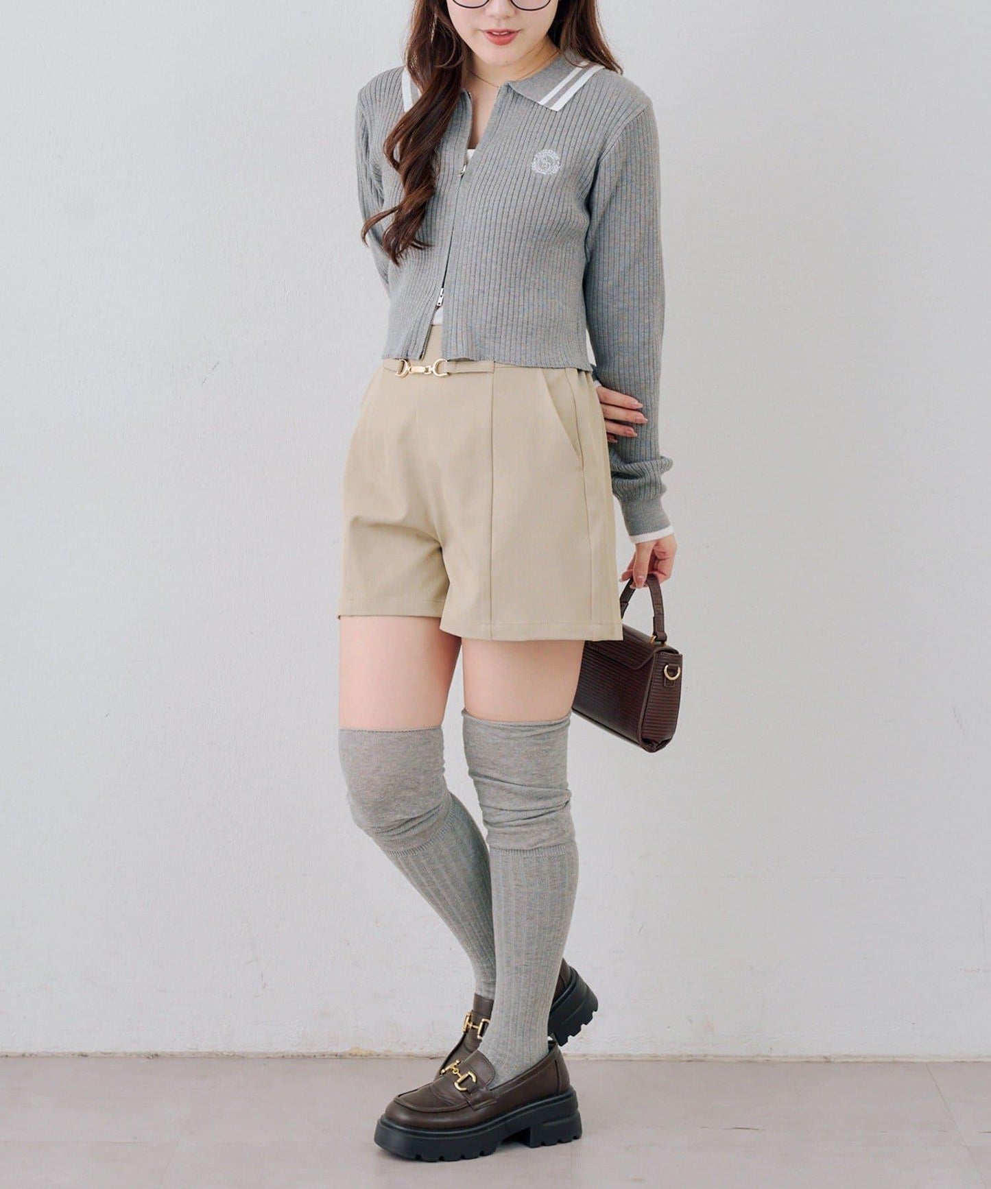 Another Branch 雙拉鍊 針織開衫