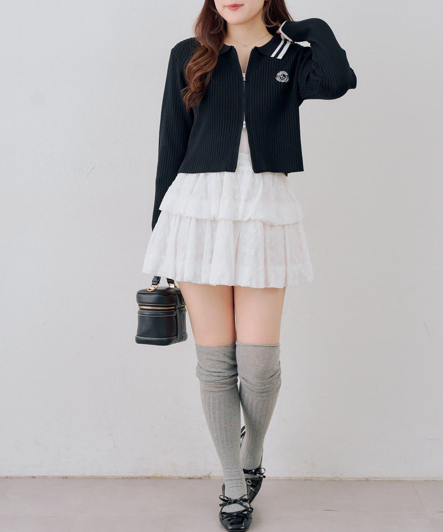 Another Branch 雙拉鍊 針織開衫