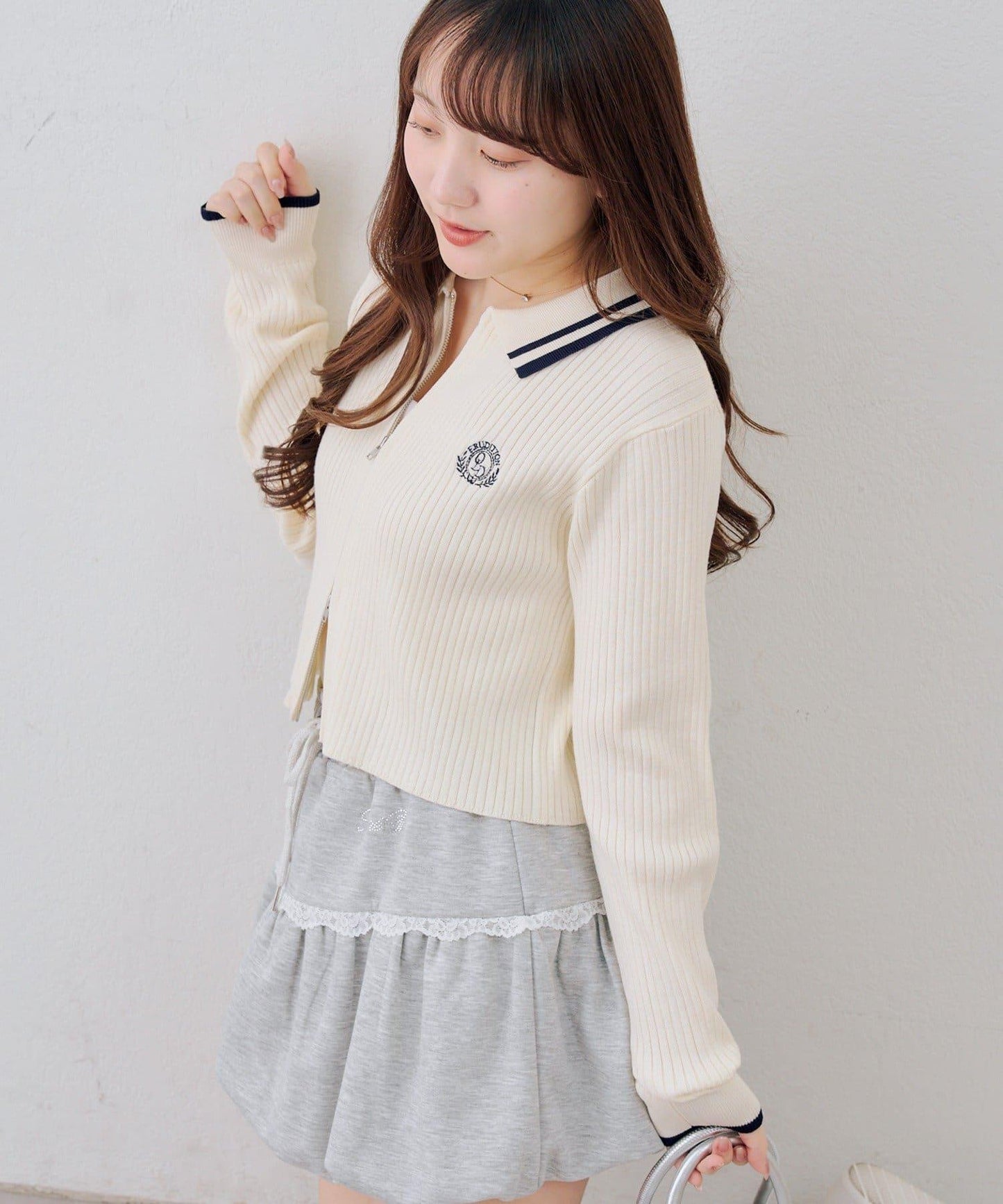 Another Branch 雙拉鍊 針織開衫