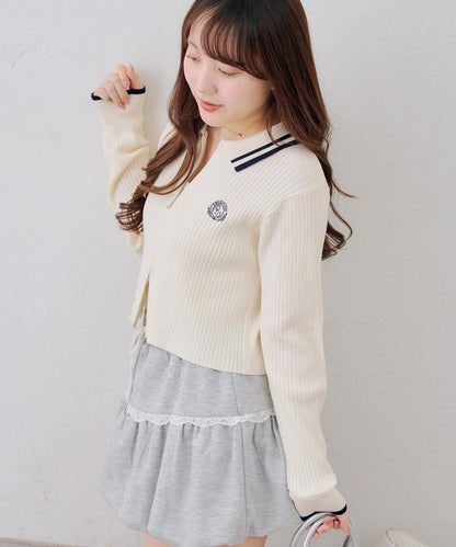 Another Branch 雙拉鍊 針織開衫