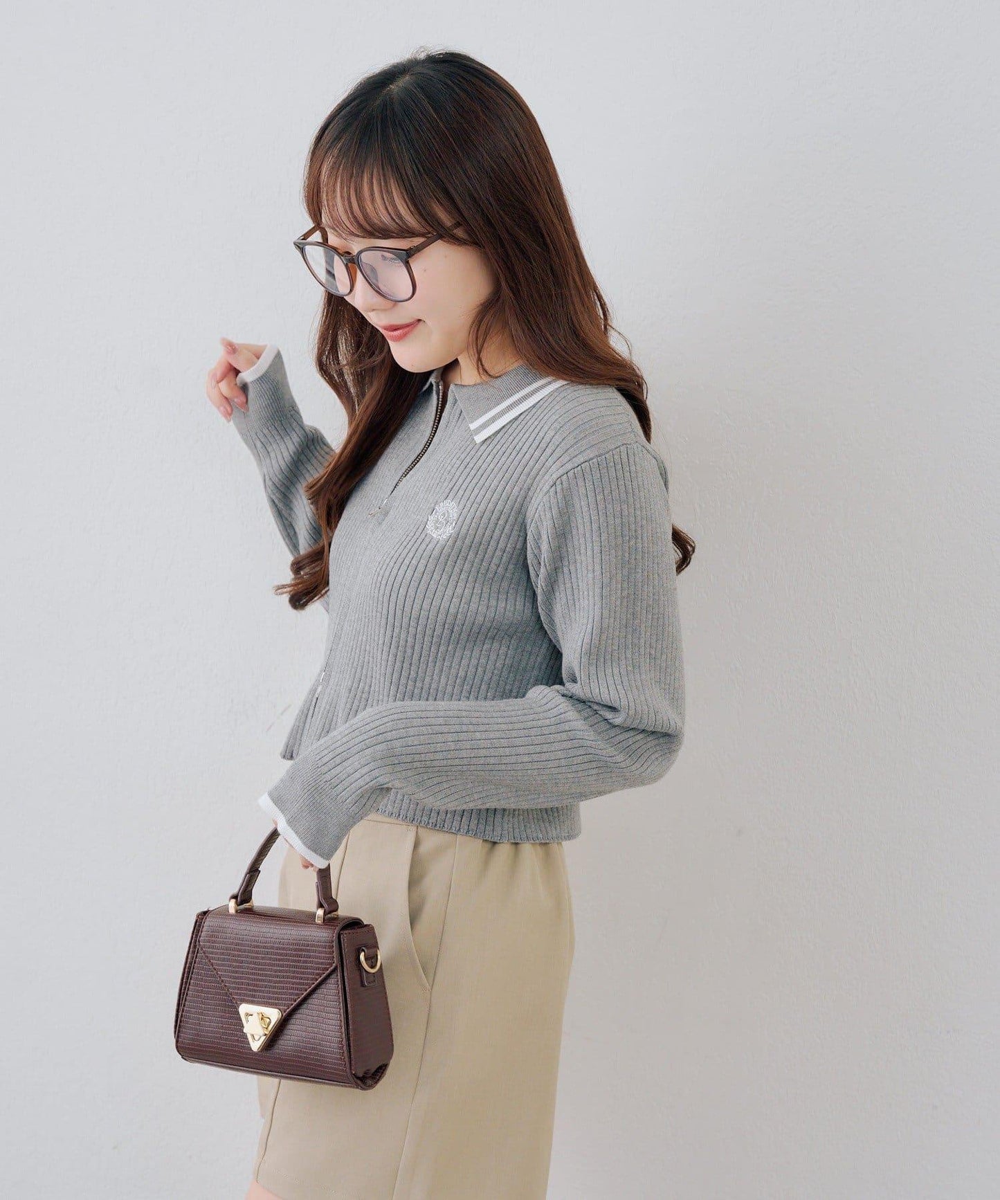 Another Branch 雙拉鍊 針織開衫