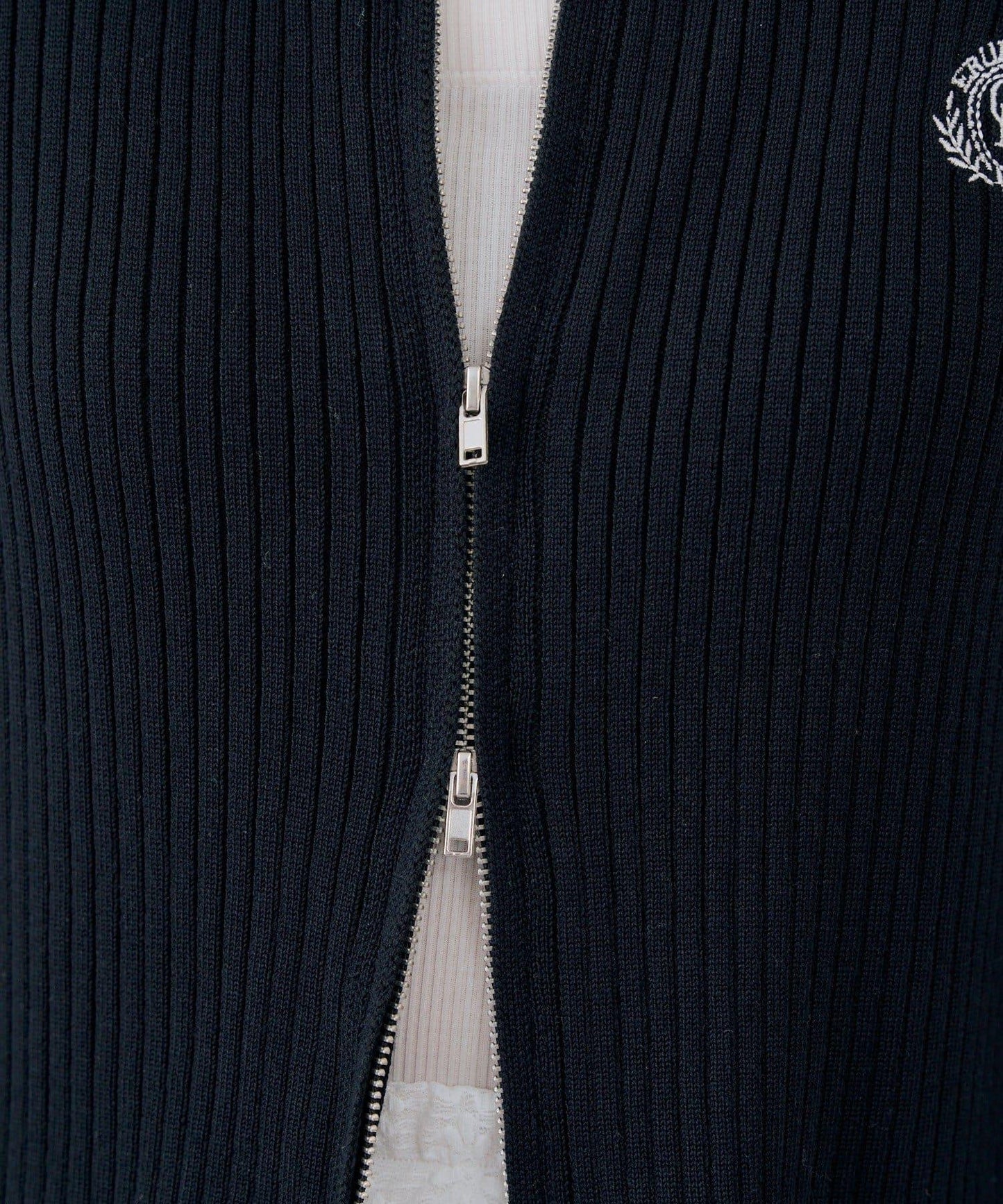 Another Branch 雙拉鍊 針織開衫