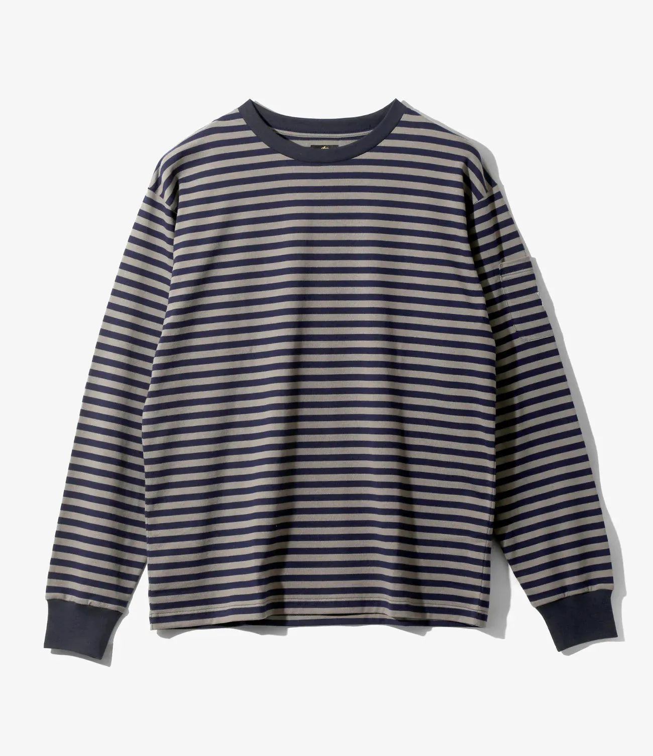 棉質條紋 Cotton Stripe Jersey L/S Crew Neck Tee T恤
