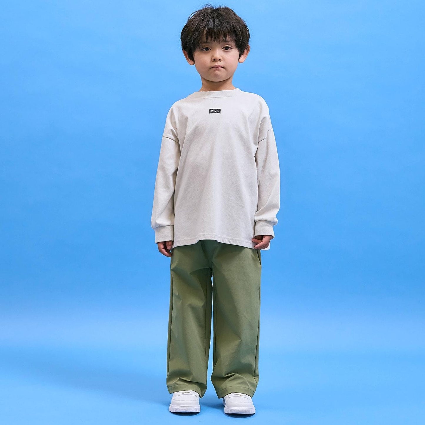 防汙速幹不易變形 雙面可穿 方格旗印花 T恤 MNCM款